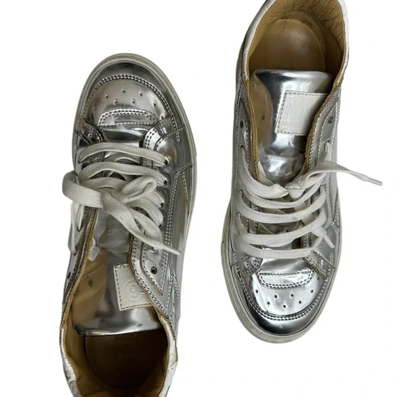MM6 Maison Margiela Silver Sneakers - Picture 15 of 16